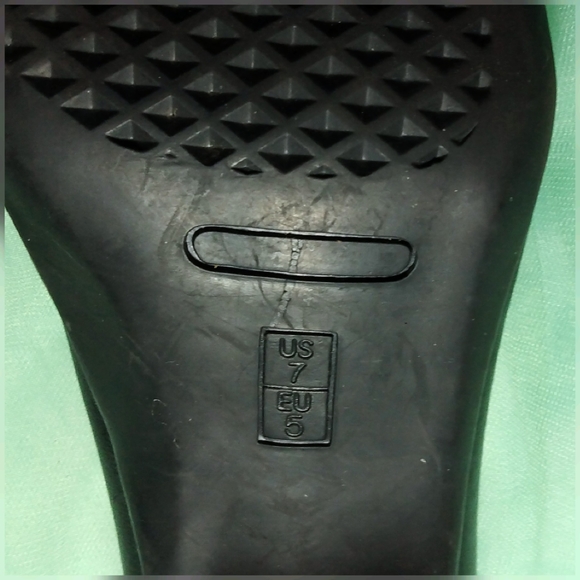 Vintage 2K Slide On Mule Heel Closed Toe - Picture 14 of 16